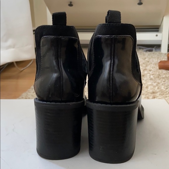 Zara Booties w/ Suede Trim - Picture 2 of 4